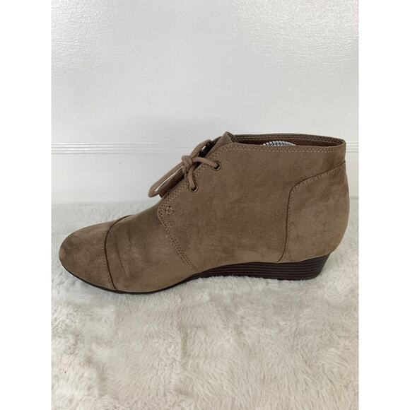 MIA Womens Amore Sarah Ankle Bootie Size 10M Brown Suede - Picture 6 of 10